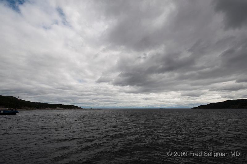 20090831_184357 D3.jpg - Crossing the Saguenay River at Tadousac at its mouth